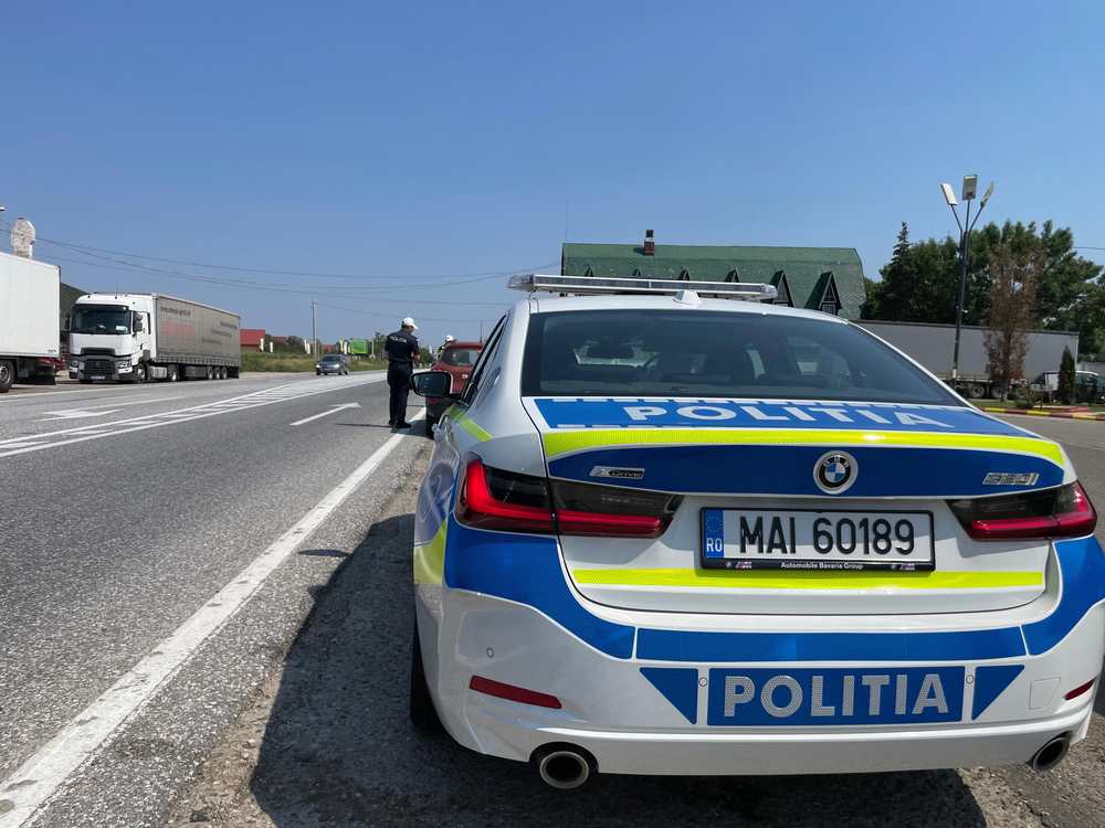Actiune a poliiei rutiere pe DN2 E85 n judeul Bacu