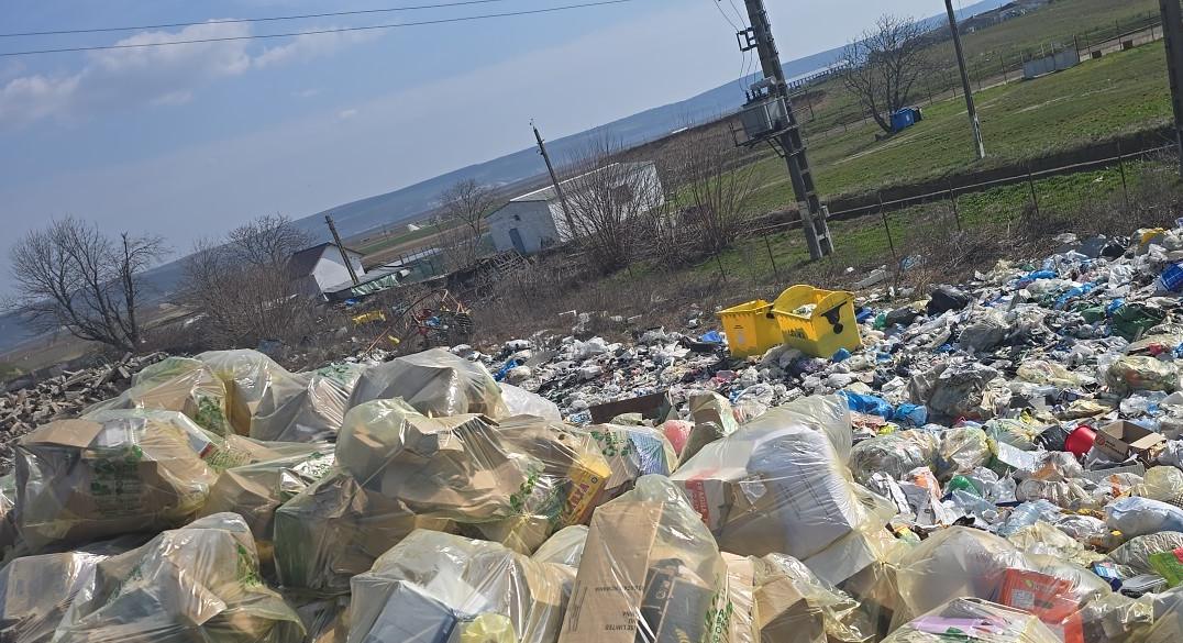 Amenda de 30000 de lei pentru deseurile abandonate pe domeniul public in comuna Sascut