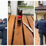 Jandarmii Gruparii Mobile Bacau au identificat un barbat care avea obiecte periculoase intr un autobuz