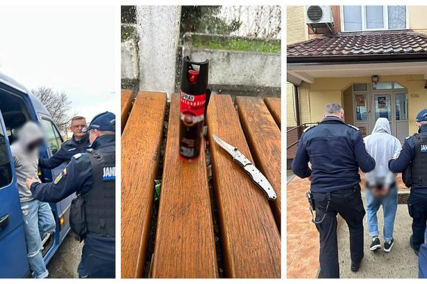 Jandarmii Gruparii Mobile Bacau au identificat un barbat care avea obiecte periculoase intr un autobuz