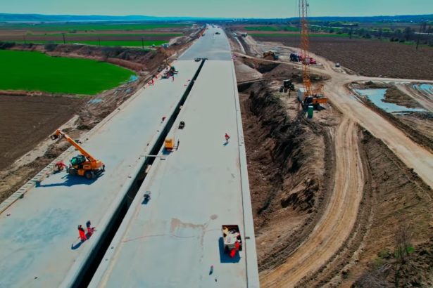 A7 Stadiul lucrarilor la pasajele dintre Orbeni si Racaciuni