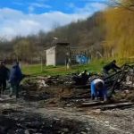 Apel la solidaritate dupa ce o familie din Margineni a ramas fara casa in urma unui incendiu