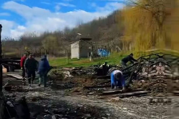 Apel la solidaritate dupa ce o familie din Margineni a ramas fara casa in urma unui incendiu