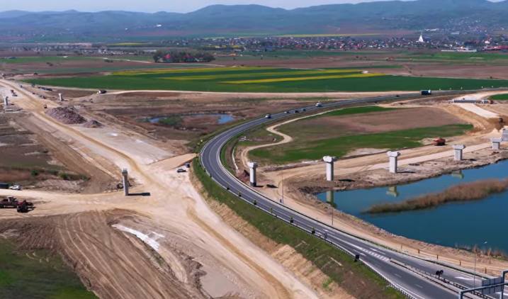 Autostrada A7 Intersectiile rutiere Bacau Sud si Bacau Nord
