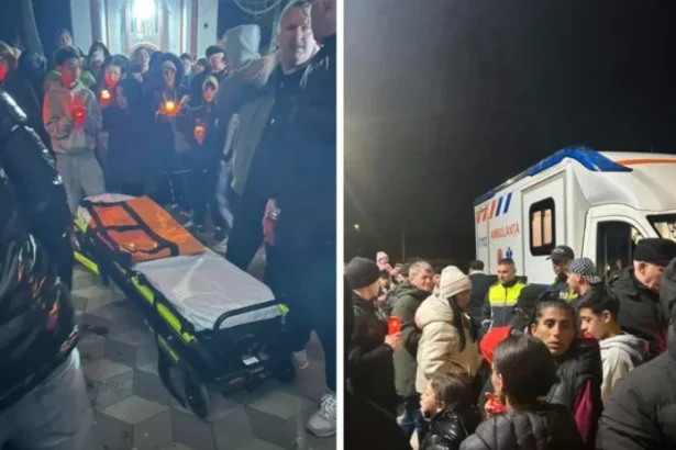 Barbat grav ranit dupa ce un clopot s a desprins in timpul slujbei de Inviere la o biserica din Bacau