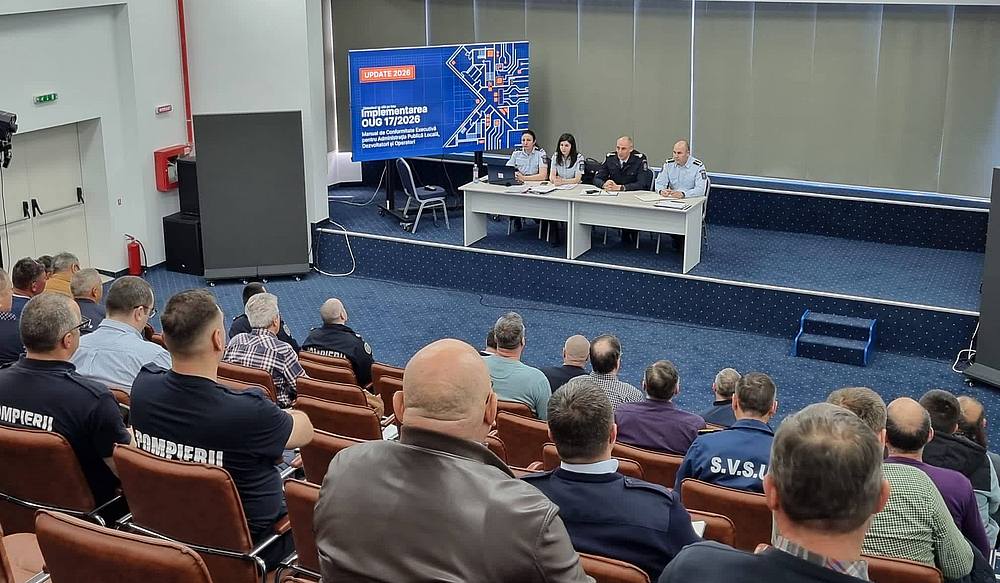 Conducatorii serviciilor voluntare pentru situatii de urgenta au luat parte la o noua sesiune de instruire la Onesti
