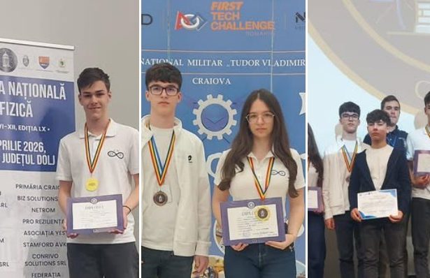 Elevii Colegiului National Gheorghe Vranceanu din Bacau recompensati la Olimpiada Nationala de Fizica
