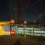 Onesti Un barbat a inceput sa inchida pasajul din apropierea garii blocand circulatia
