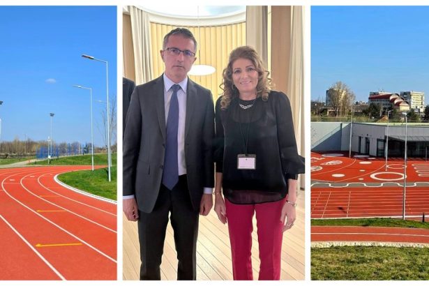 Parcul Athletic din Bacau va fi inaugurat pe 2 mai in prezenta campioanei olimpice Constantina Dita
