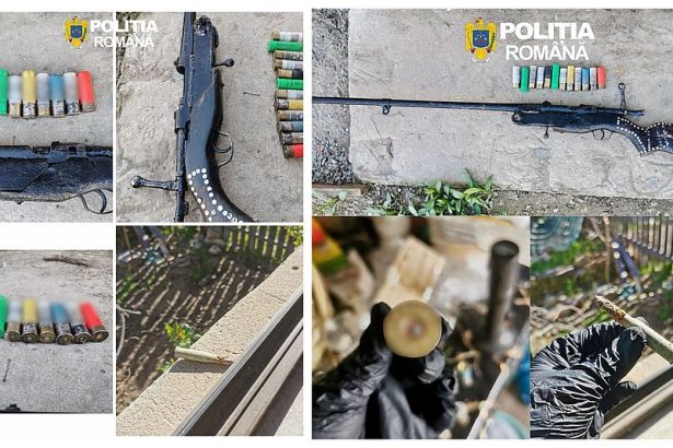 Perchezitie la Oituz Politistii au confiscat o arme de vanatoare si munitie detinute ilegal