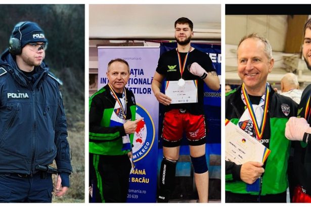 Poliist din Bacau vicelampion national la kickboxing