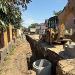 Reabilitarea retelei de apa pe o strada din municipiul Bacau