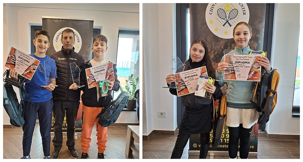 Tenis Kupa Tennis Challenge Under 12 S au stabilit invingatorii la dublu