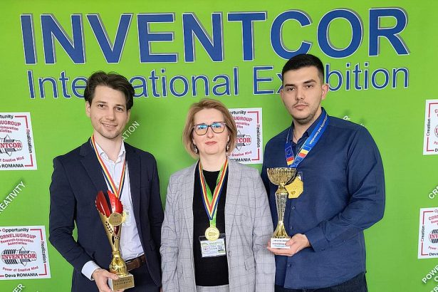 Universitatea Vasile Alecsandri din Bacau a castigat un premiu la Salonul International InventCor 2026