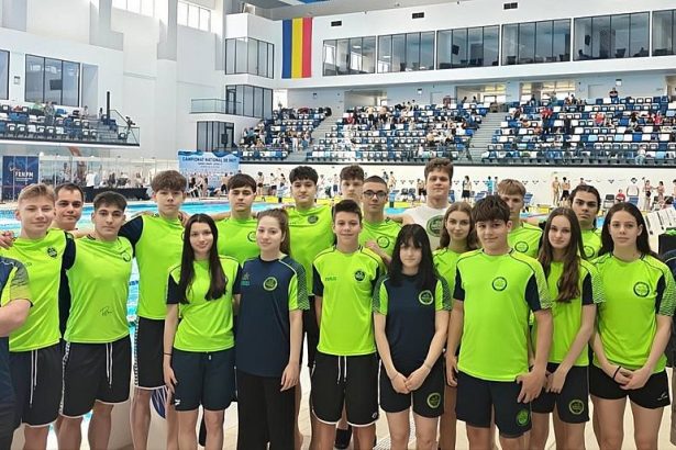 medalii obtinute de cs nautica bacau la campionatele nationale de inot