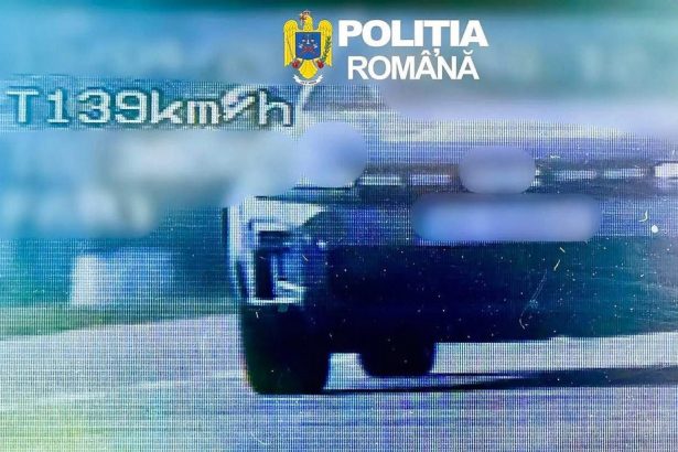 sofer surprins cu 139 km h in localitatea sascut pe dn2 e85