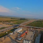 A7 isi contureaza forma UMB progreseaza cu lucrarile la nodul rutier Oniscani intre Bacau si Roman