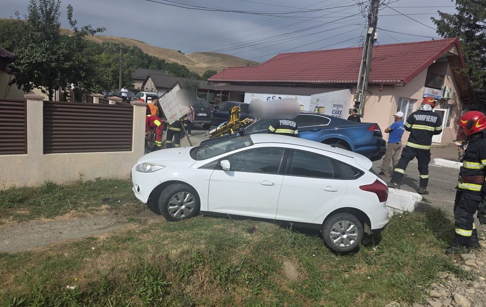 Accident de circulatie pe E85 in Racaciuni O persoana a fost dusa la spital