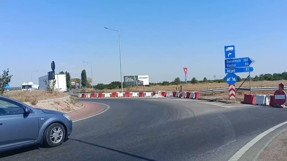 Au demarat lucrarile de conectare a Variantei Ocolitoare Bacau la noile segmente ale Autostrazii Moldovei