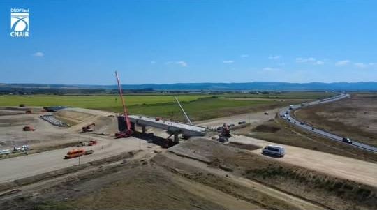 Autostrada A7 isi contureaza forma Lotul Bacau Pascani tot mai aproape de finalizare