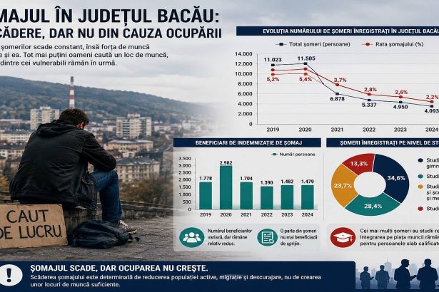 Bacaul paradoxal mai putini angajati dar si mai putini someri