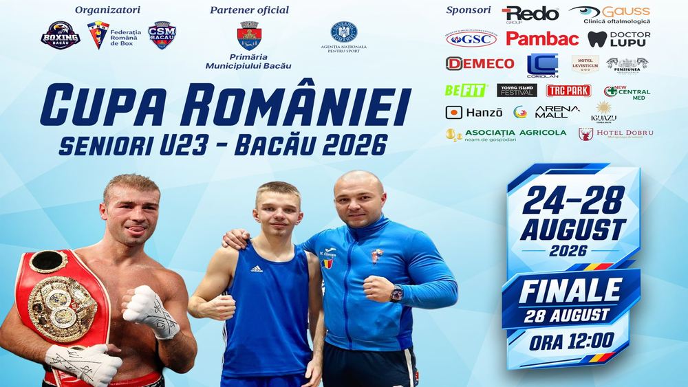 Bacaul se transforma din nou in capitala boxului romanesc