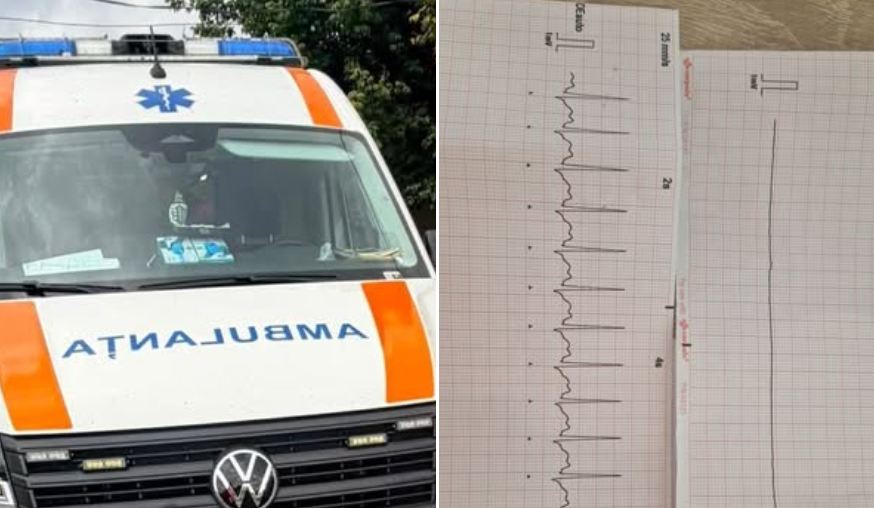 Barbat de 50 de ani resuscitat de un echipaj de la SAJ Bacau dupa ce a suferit un stop cardio respirator