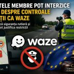 CJUE aproba restrictiile pentru Waze statele pot limita notificarile despre controalele de politie
