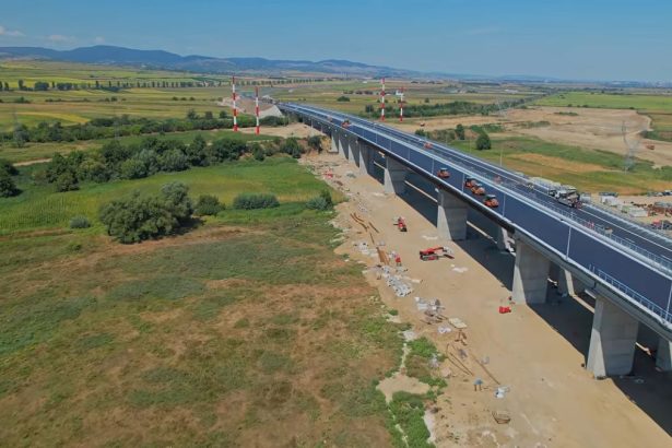 CNAIR Tronsonul Adjud Bacau al Autostrazii A7 ar putea fi deschis circulatiei pe 31 august