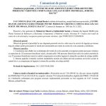 Comunicat de mass media 1