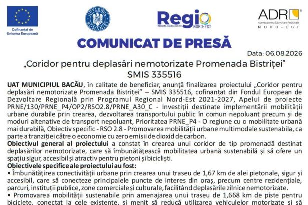 Comunicat de presa 1