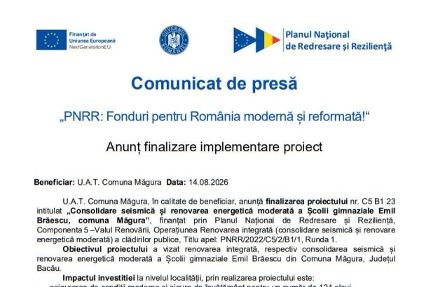 Comunicat de presa 6