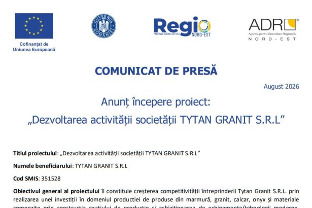 Comunicat de presa 8