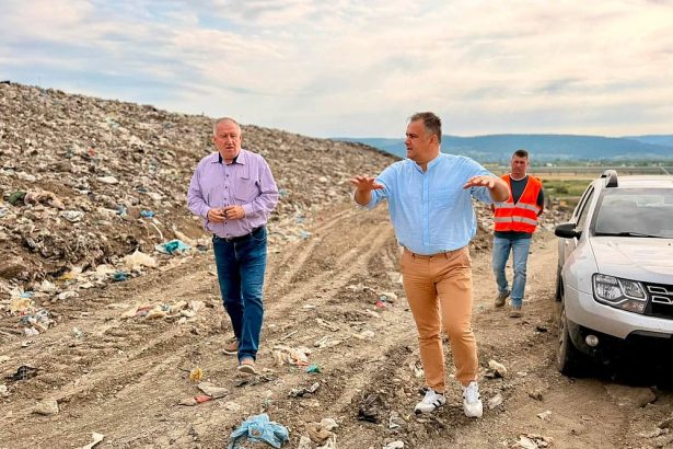 Ecologizarea primei celule a depozitului de deseuri din Bacau a demarat O investitie pentru protectia mediului si sanatatea comunitatii