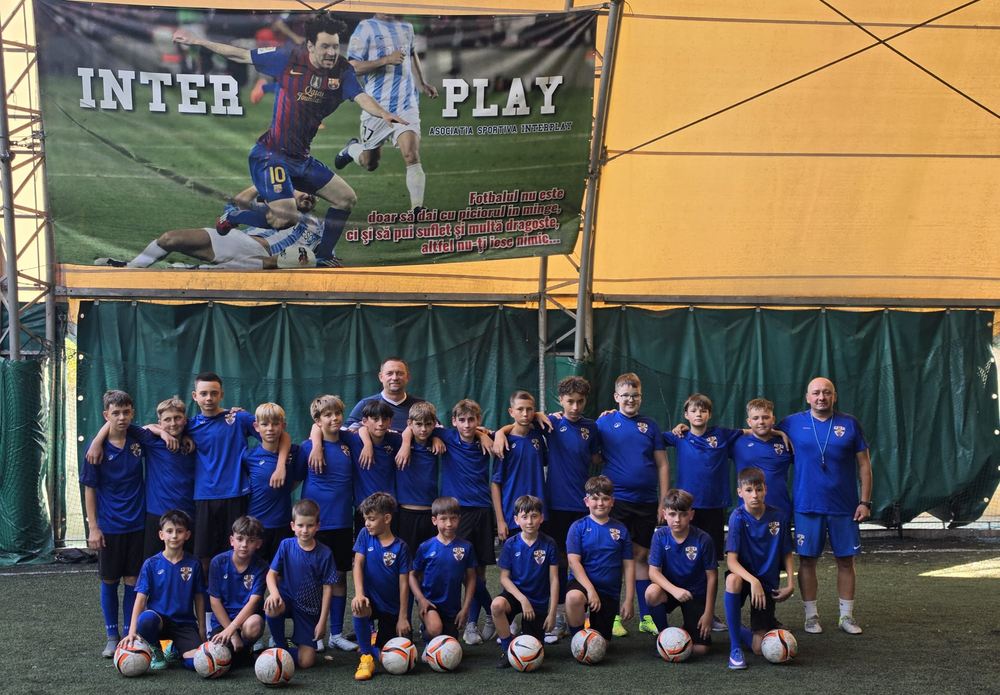 Fotbal Copii AS Inter Play Bacau pregatita de joc