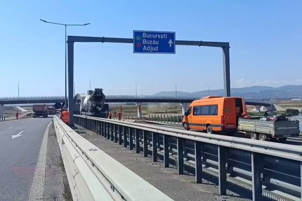 Imagini recente din zona lucrarilor de conectare a centurii ocolitoare a Bacaului la A7