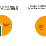 Investitiile in judetul Bacau au scazut cu peste 31 in prima trimestru din 2026