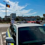 Polistii regleaza traficul in Bacau pe perioada restrictionilor de pe Autostrada A7
