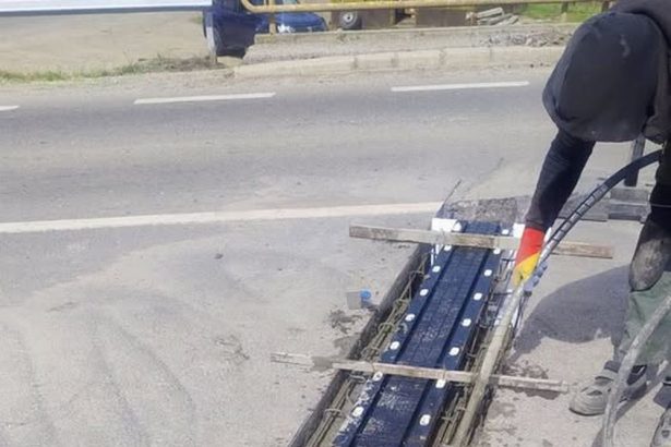 Restrictii de circulatie pe podul de la iesirea din Bacau catre Vaslui