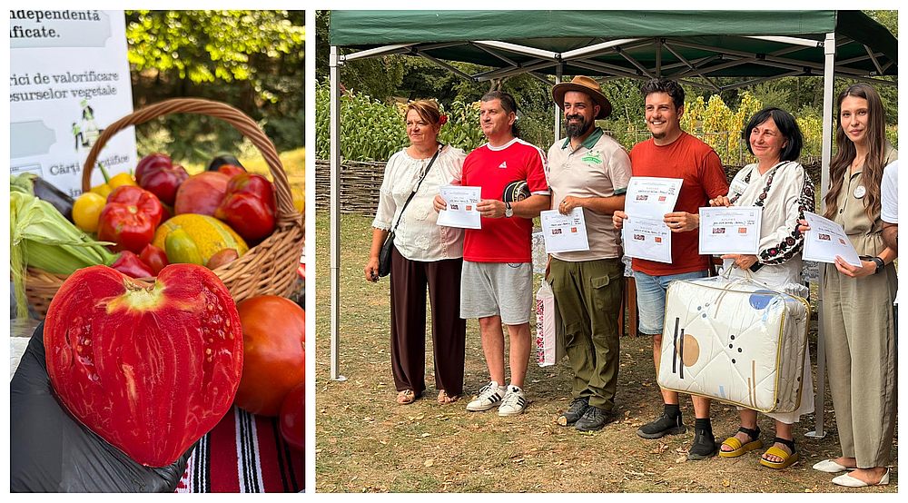 SCDL Bacau distinsa pentru contributia la conservarea biodiversitatii legumelor