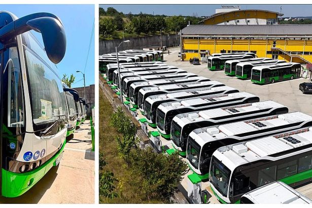 VIDEO Primele autobuze electrice au inceput sa circule in Bacau