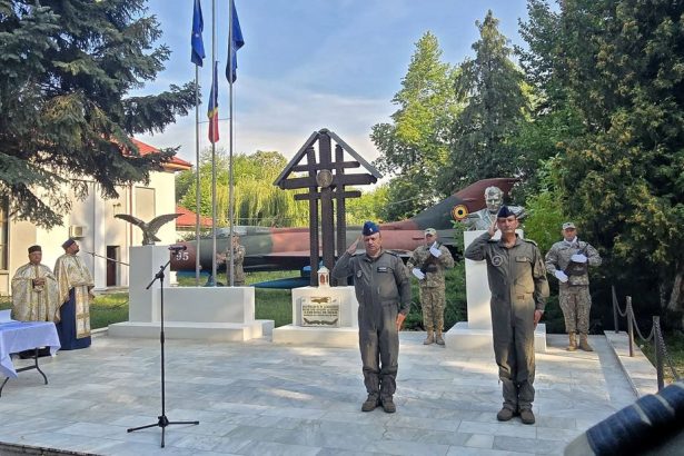 ceremonie dedicata captainului aviator alexandru serbanescu la 82 de ani de la ultimul sau zbor