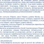 Anunț oficial transmis către mass-media și public