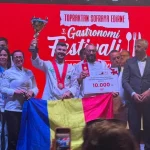 Ciprian Savin a câștigat trei medalii de aur la un concurs culinar în Turcia