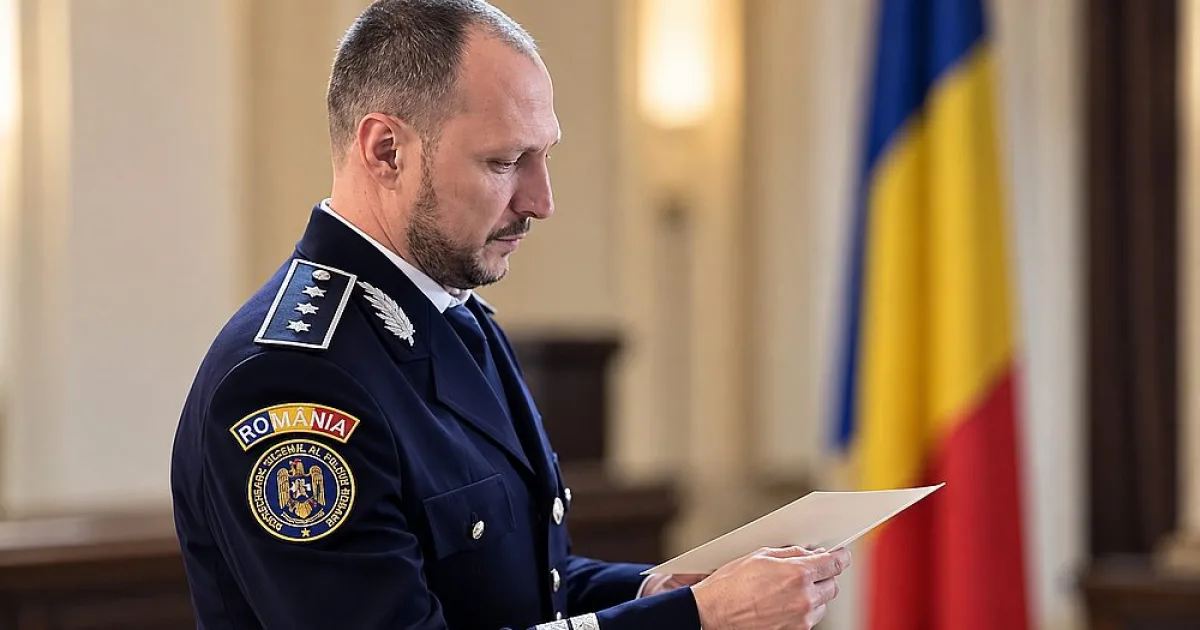 Comisarul-șef Dragoș Ojog, noul adjunct al șefului IPJ Bacău
