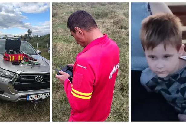 Copil de 4 ani dispărut în Dofteana. Polițiștii, jandarmii și pompierii îl caută