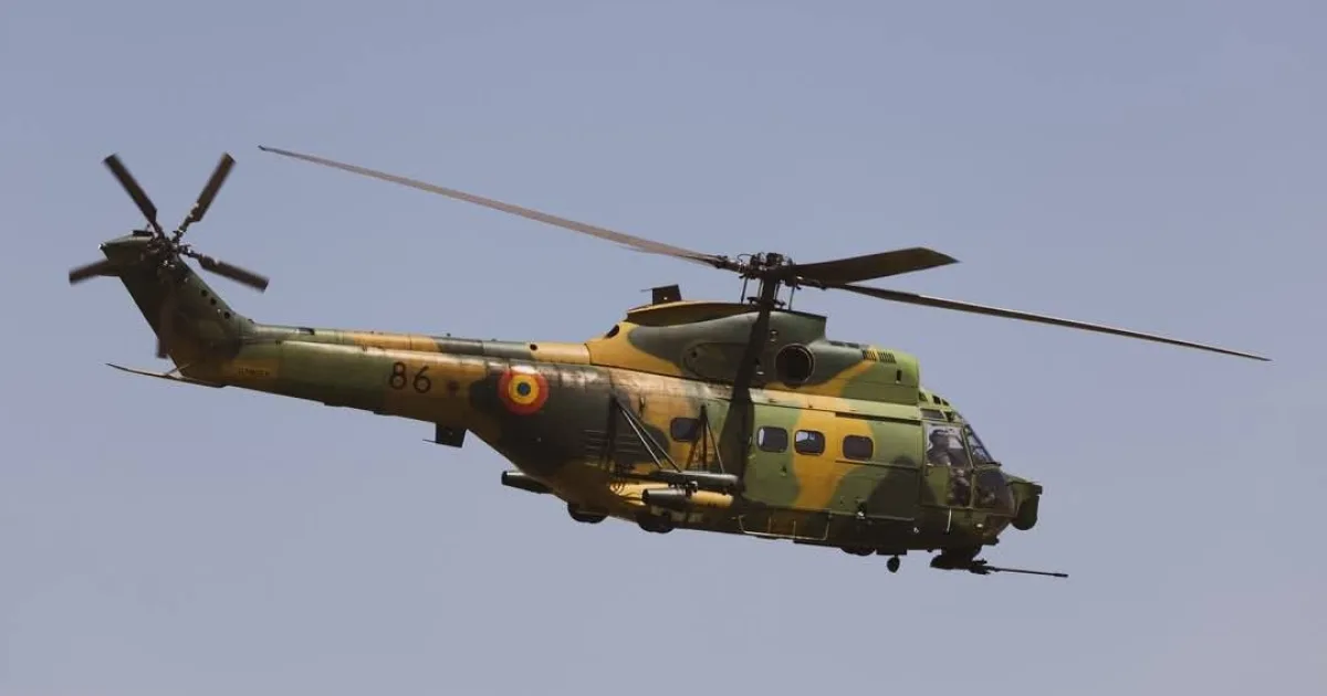 Dronă în spațiul aerian după intrarea prin nordul Botoșaniului. Elicopter de la Bacău