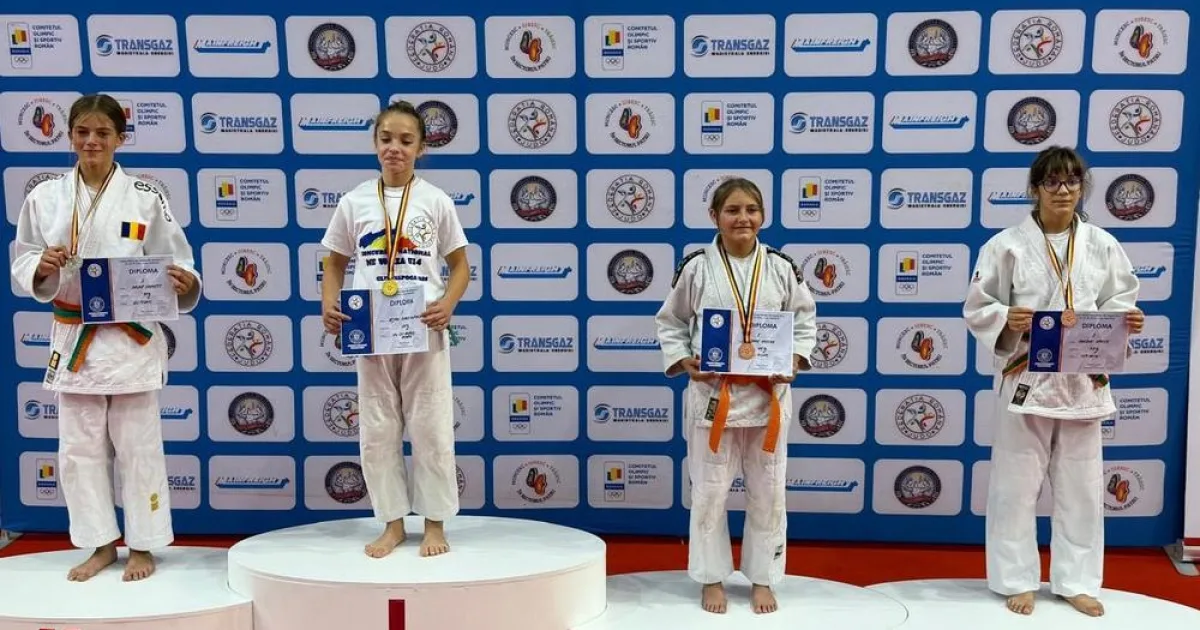 Judo: Denisa Oncioiu de la CSM Bacău, bronz la Naționalele U14 Ne-Waza