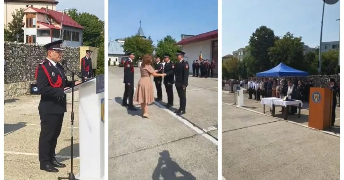 Pompierii sărbătoresc Ziua Pompierilor în avans