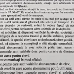 Primăria Nicolae Bălcescu solicită verificarea problemelor legate de transportul elevilor